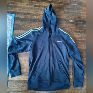Adidas Navy Blue Hoodie